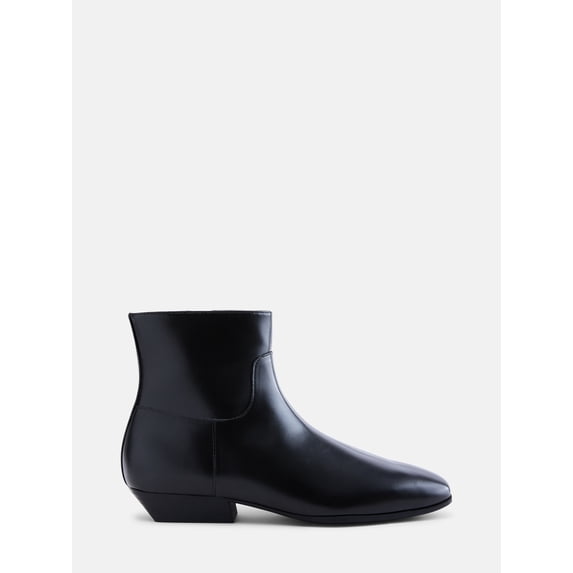 Scenario Women's Faux Leather Ankle Booties