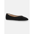 thumbnail image 1 of Scenario Women's Faux Suede Ballet Flats, 1 of 6