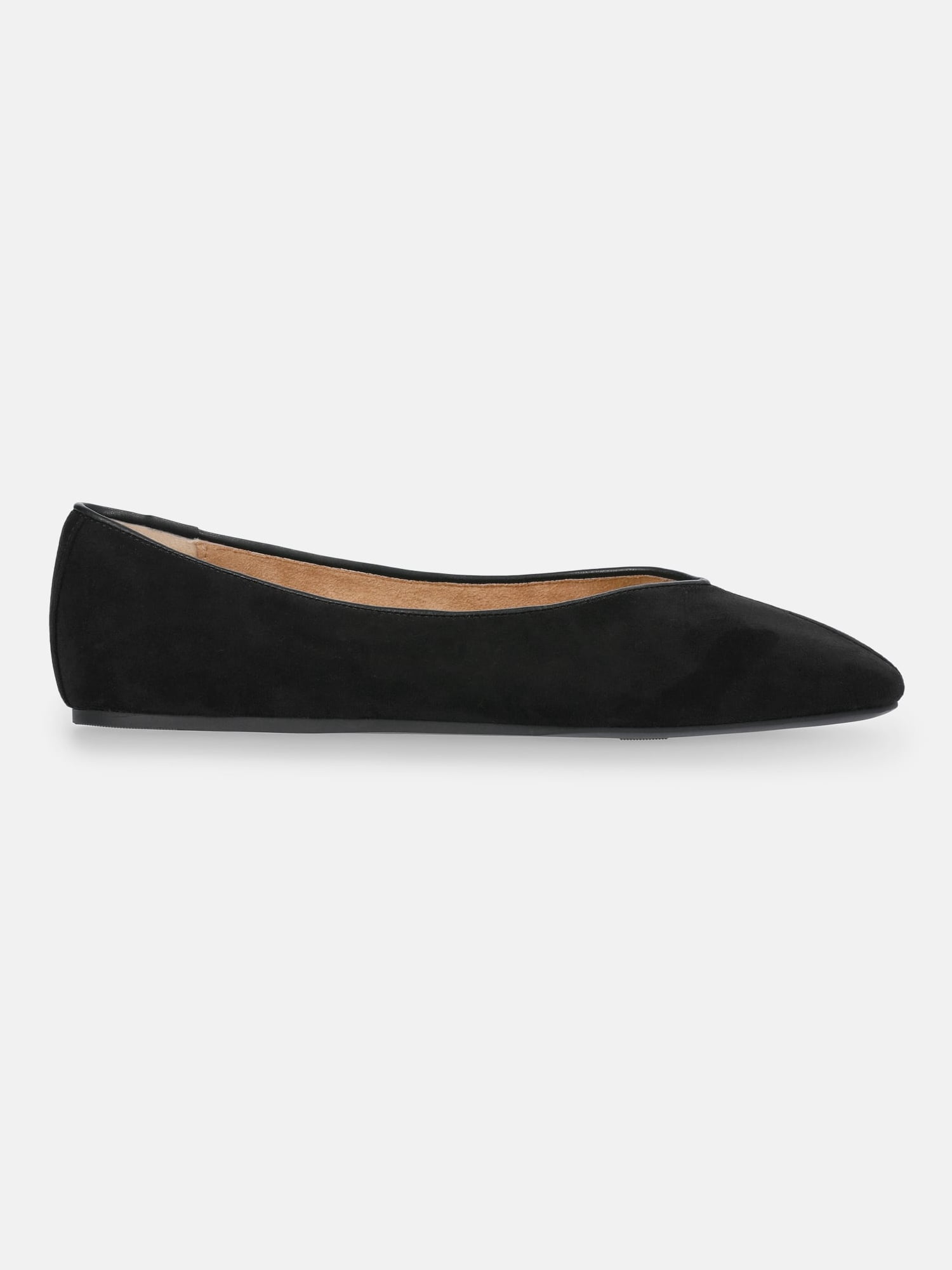 Scenario Women's Faux Suede Ballet Flats