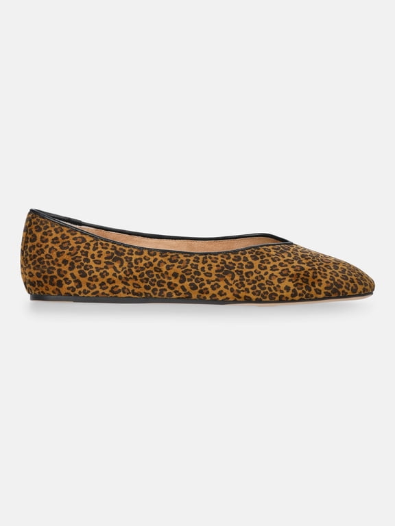 Women's Faux Suede Ballet Flats