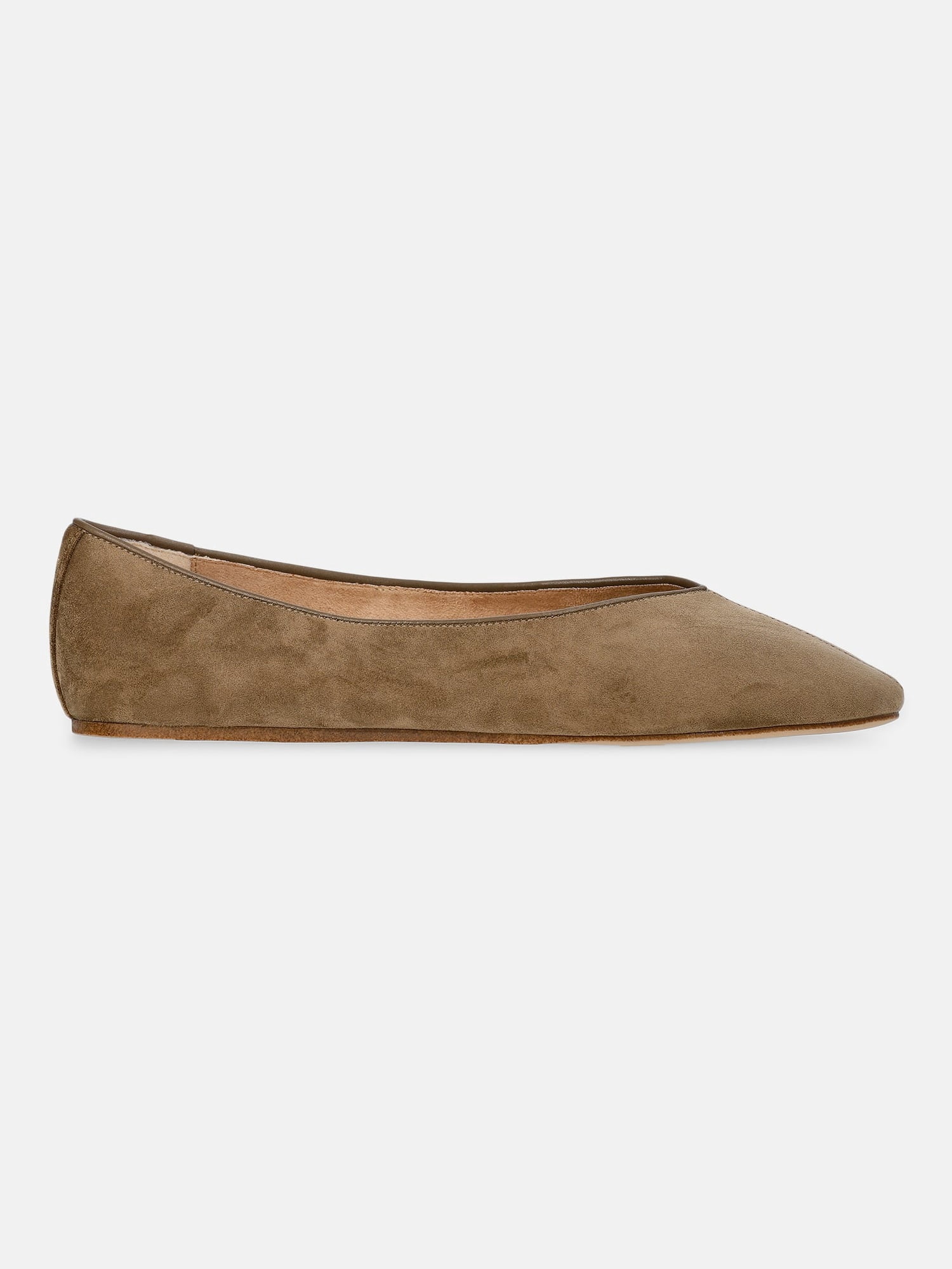 Scenario Women's Faux Suede Ballet Flats
