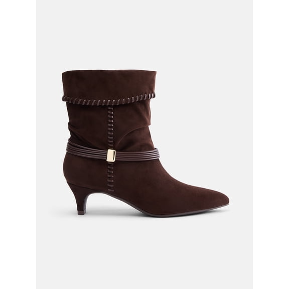 Scenario Women's Kitten Heel Short Boots