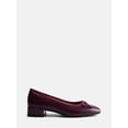 thumbnail image 1 of Scenario Women's Low Heel Faux Croc Ballet Flats, 1 of 6