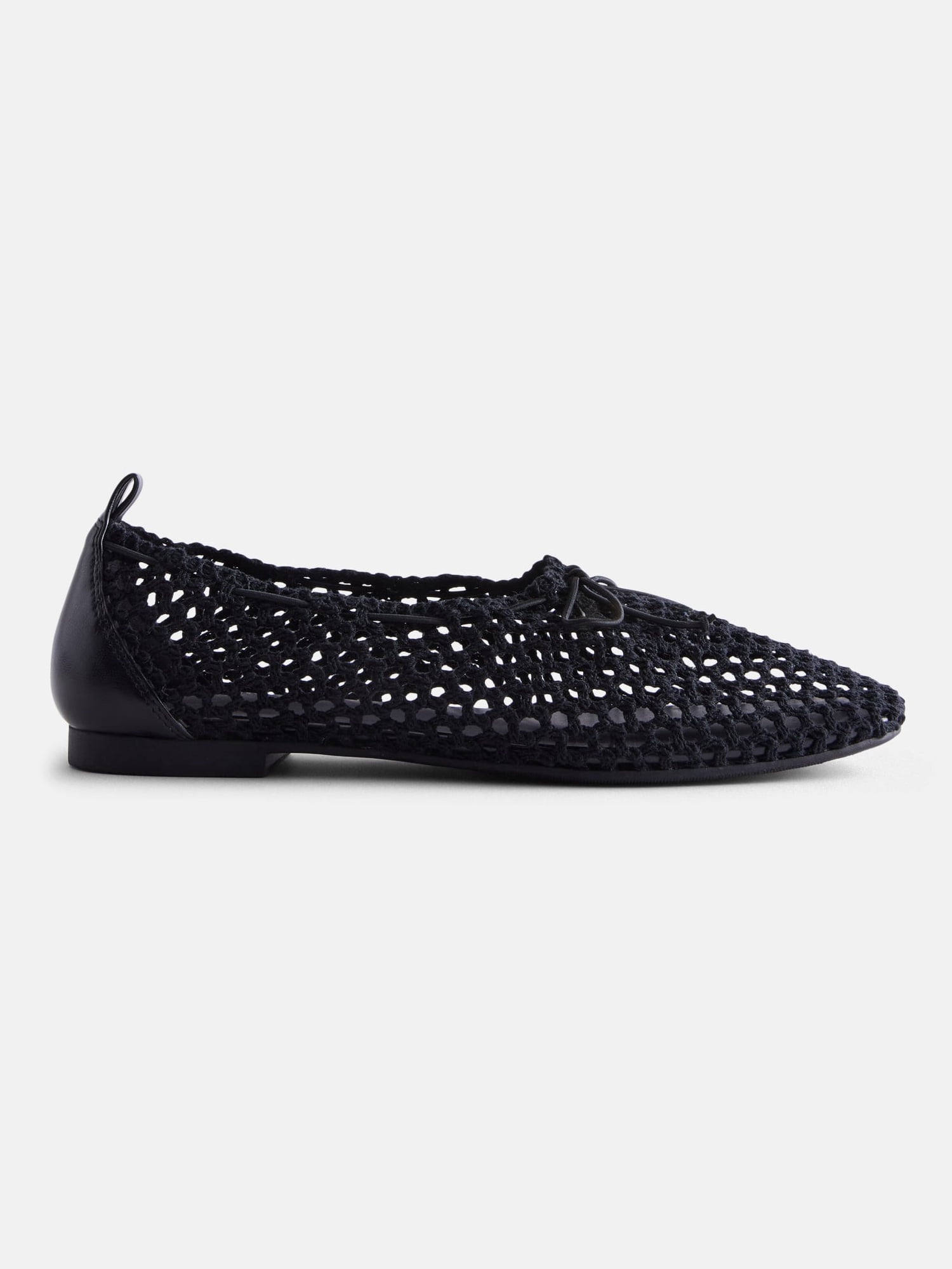 Scenario Women's Knit Bow Ballet Flats