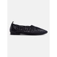 thumbnail image 1 of Scenario Women's Knit Bow Ballet Flats, 1 of 6