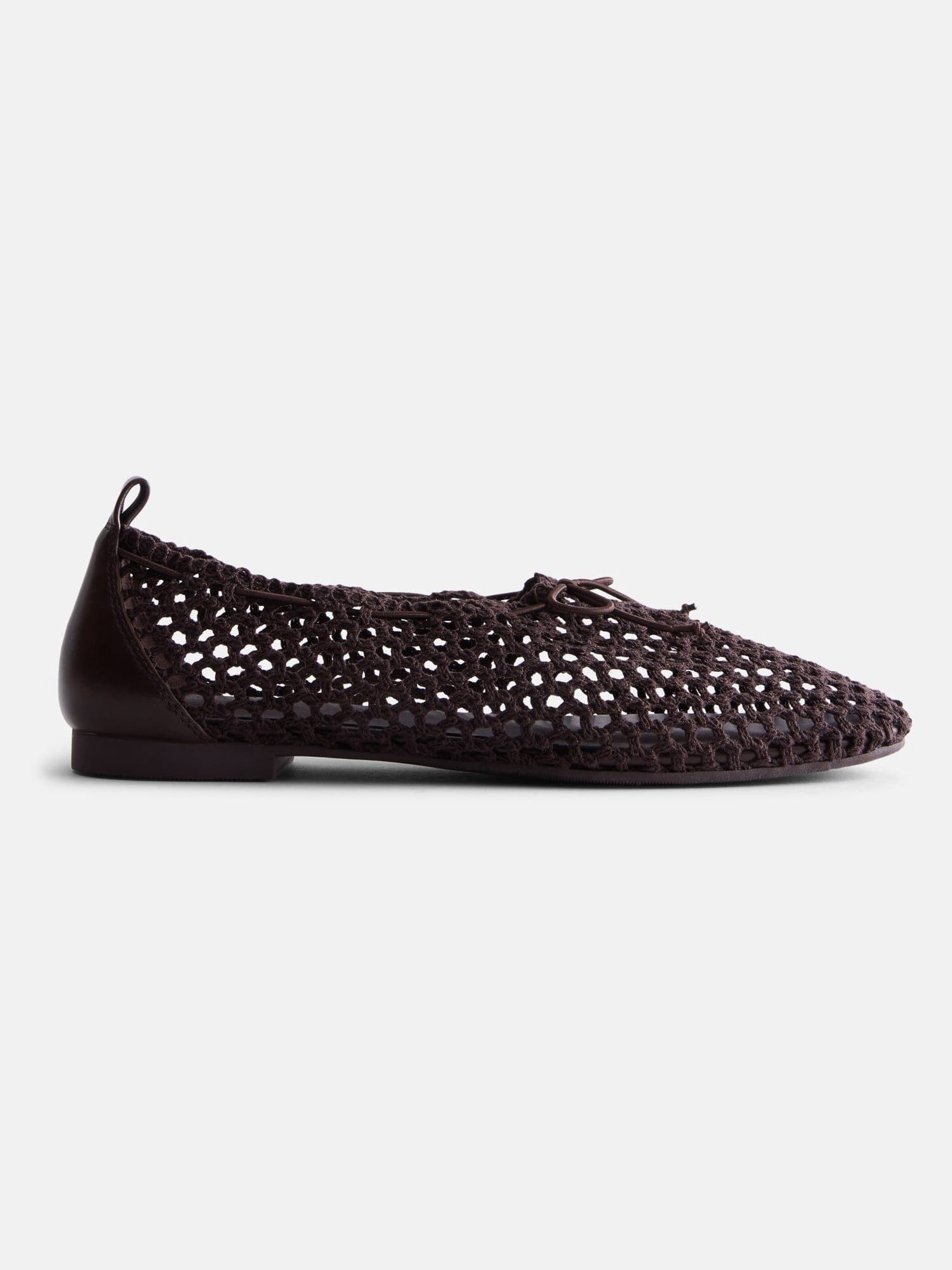 Scenario Women's Knit Bow Ballet Flats