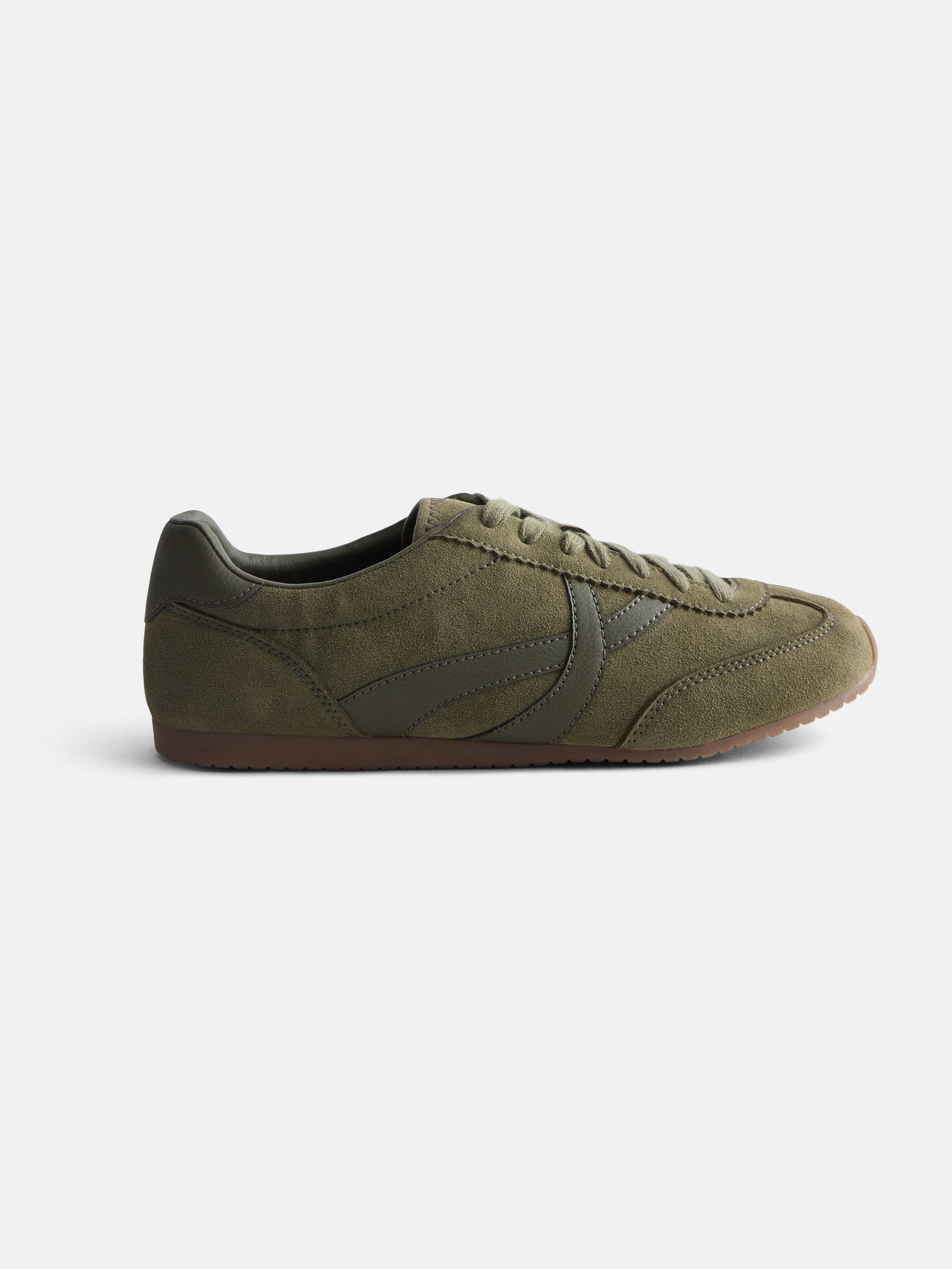 Scenario Women's Lace Up Low Profile Sneakers
