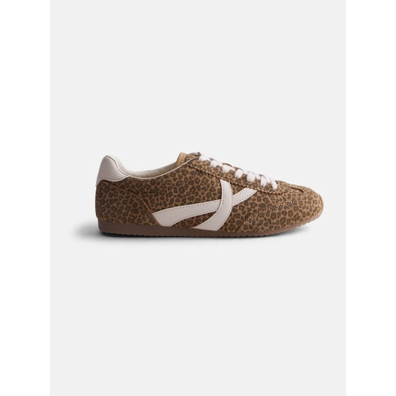 Scenario Women's Lace Up Low Profile Sneakers