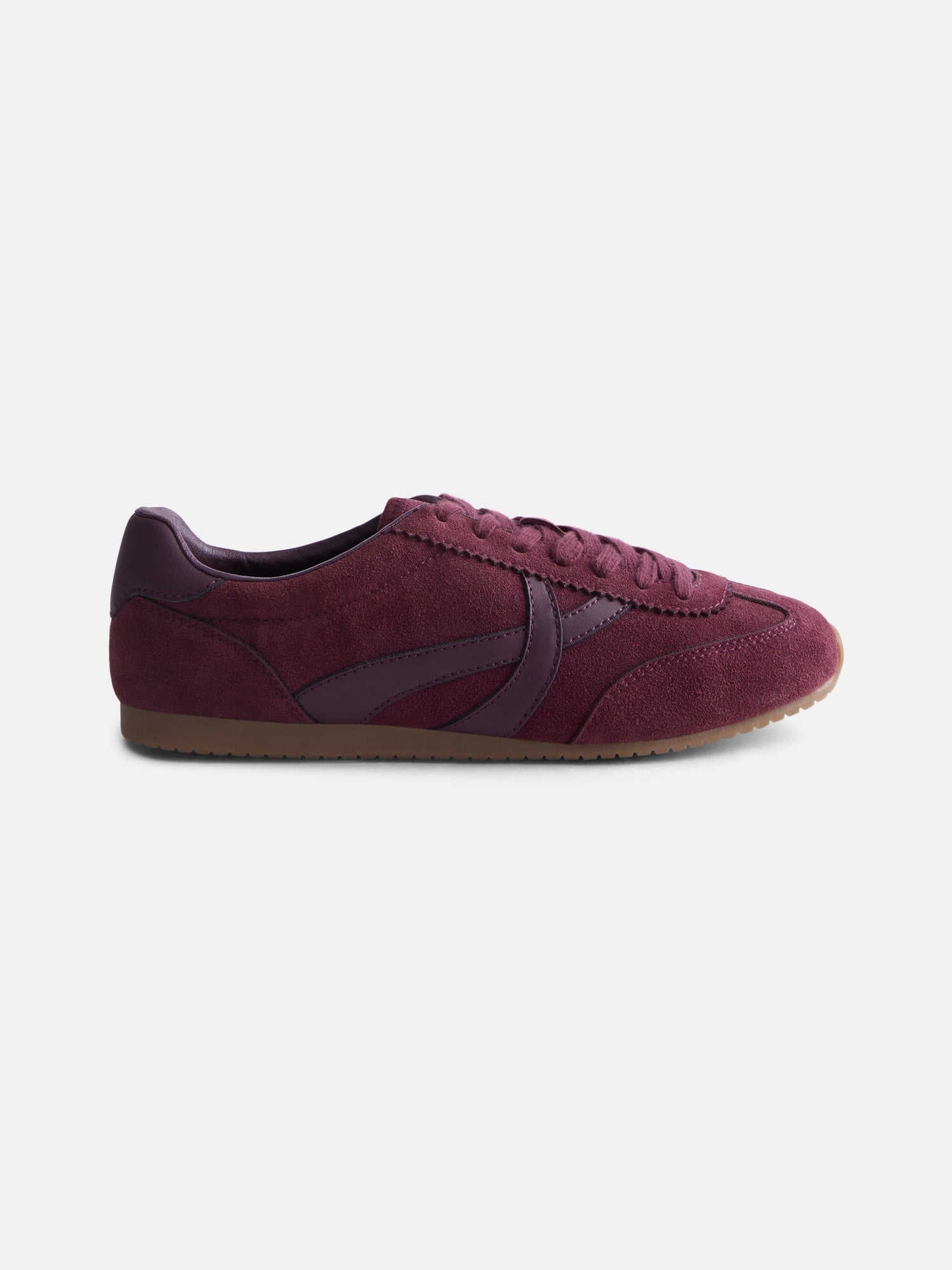 Scenario Women's Lace Up Low Profile Sneakers