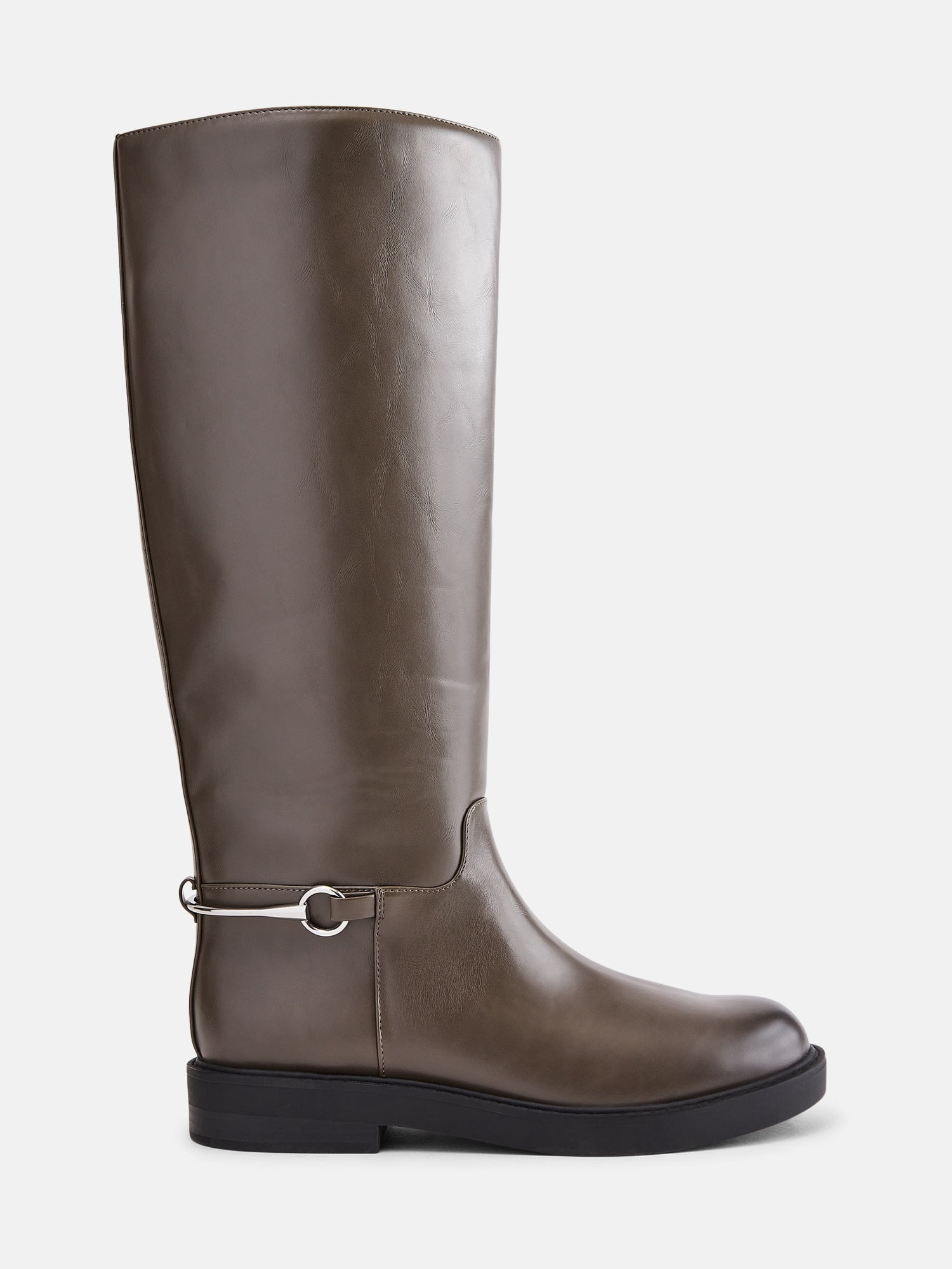 Scenario Women's Tall Faux Leather Riding Boots