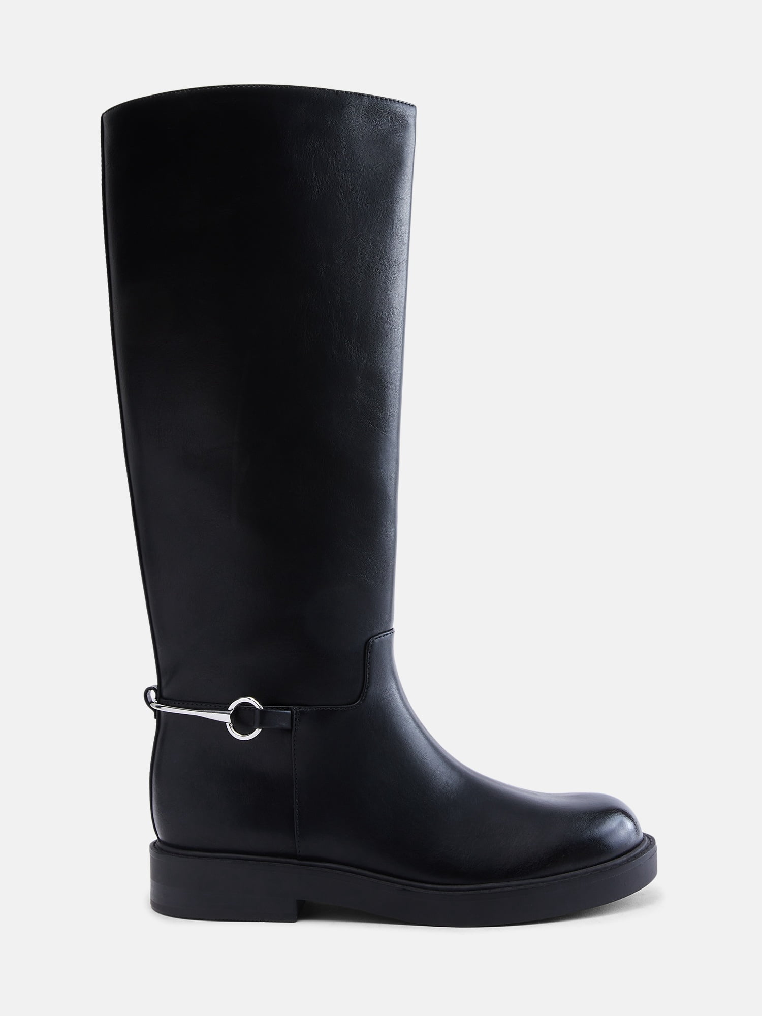 Scenario Women's Tall Faux Leather Riding Boots