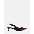thumbnail image 1 of Scenario Women's Scrunch Slingback Heels, 1 of 6
