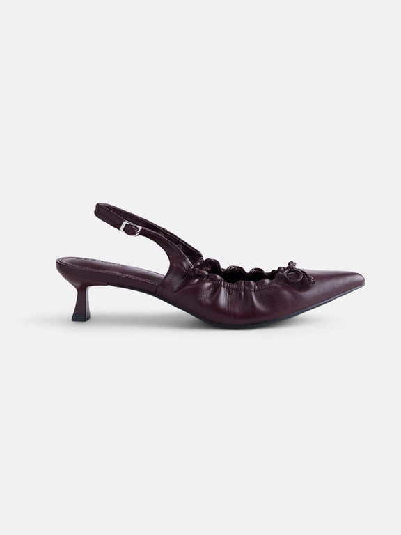 Women's Scrunch Slingback Heels