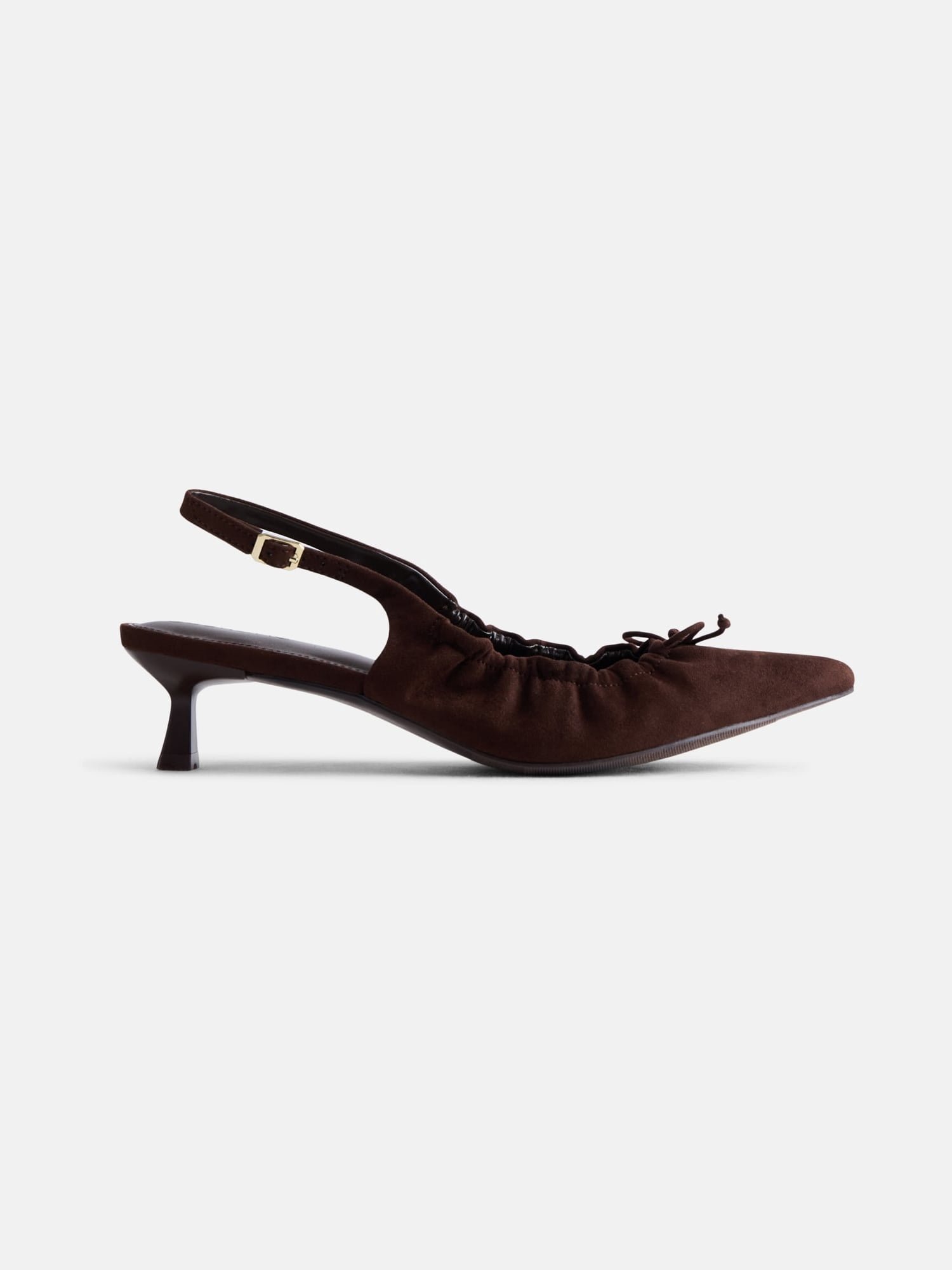 Scenario Women's Scrunch Slingback Heels