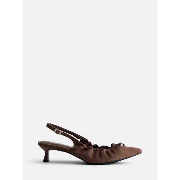Scenario Women's Scrunch Slingback Heels