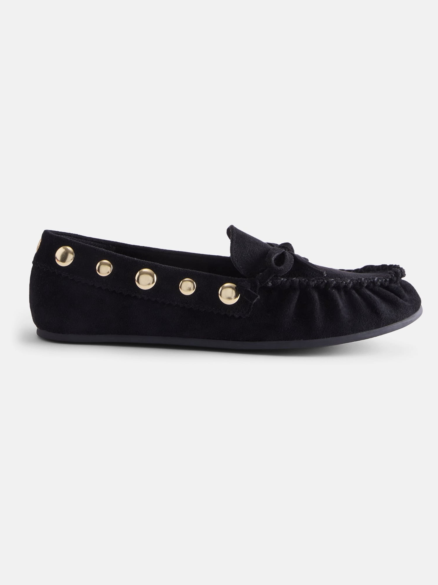 Scenario Women's Studded Moccasin Flats