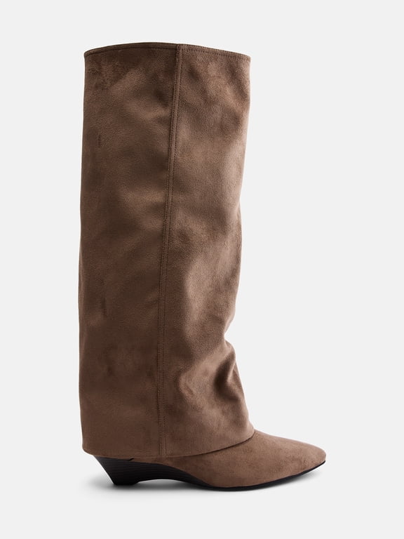 Women's Tall Wedge Boots