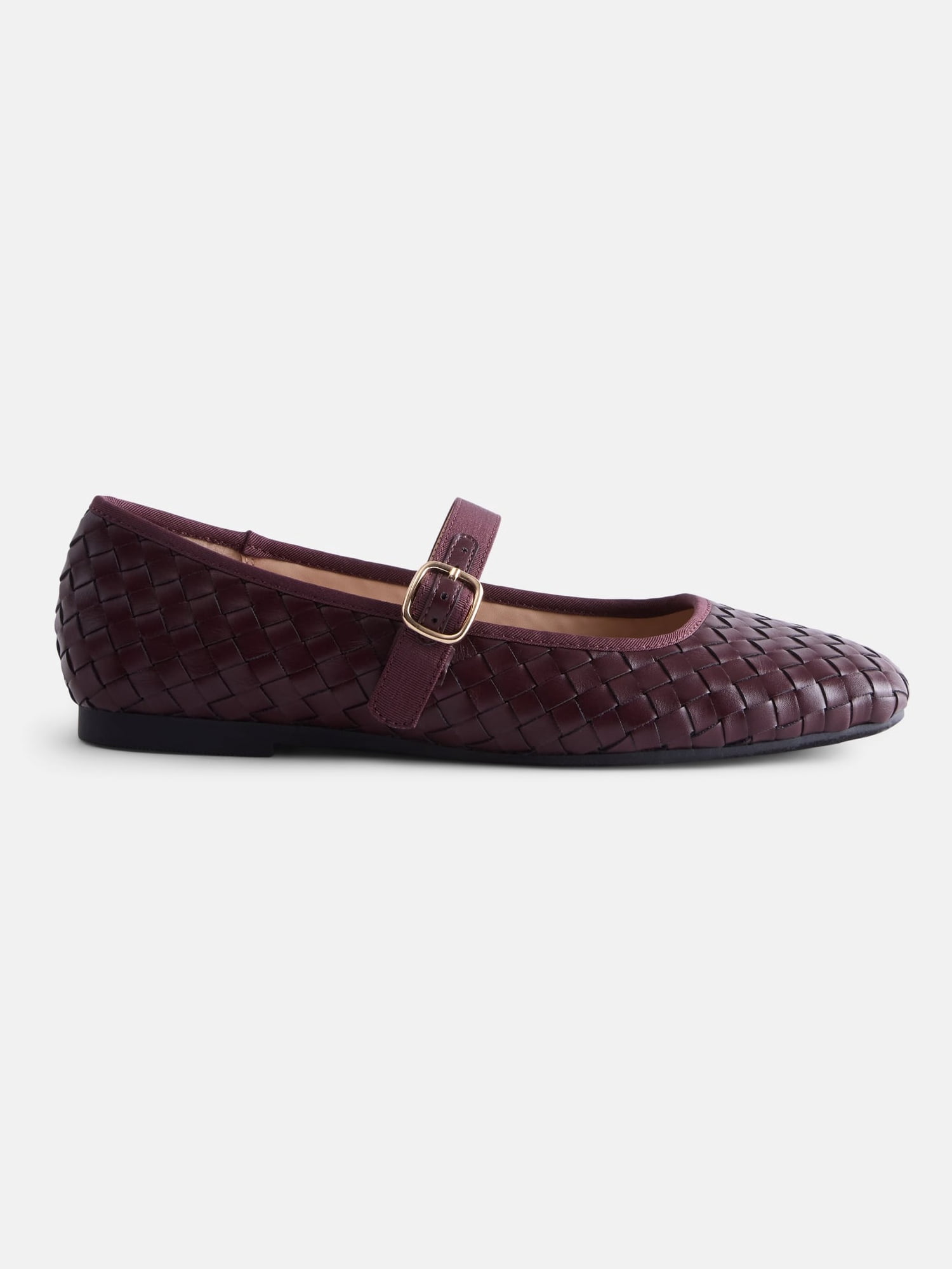 Scenario Women's Woven Mary Jane Flats