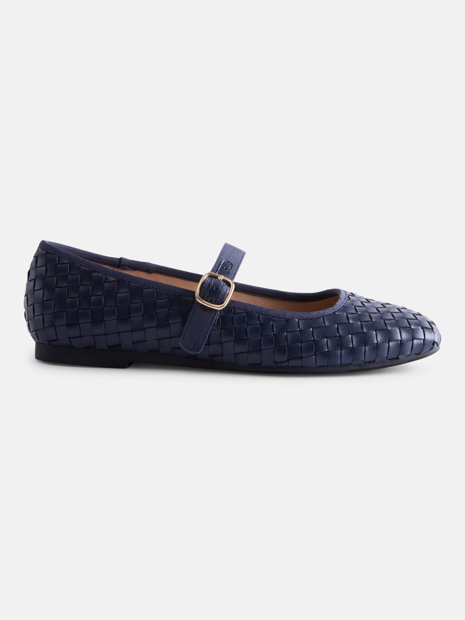 Scenario Women's Woven Mary Jane Flats
