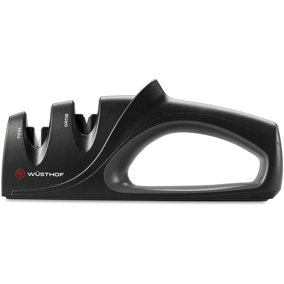 WSTHOF 2-Stage Hand-Held Sharpener, Black