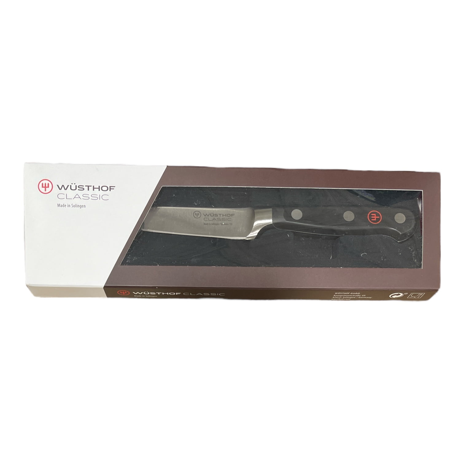 WÜSTHOF Classic 3" Flat Cut Paring Knife, Black 104103208