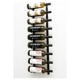 W Series Pro Wine Rack 3 Single Depth, Metal Wall Mounted Wine Rack