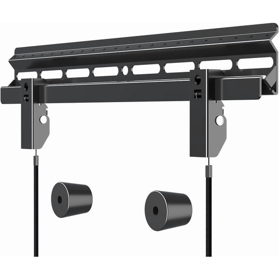W Studless TV Wall Mount for Most 23-60 Inch TVs up to 99 lbs, Low Profile No Drill TV Mount, Drywall Bracket with Max VESA 400x400mm, No Stud, No Drill, Easy Install, MF8