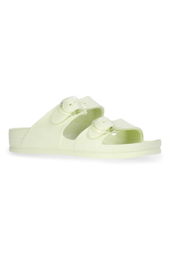 Women's Double Buckle EVA Slide Sandals