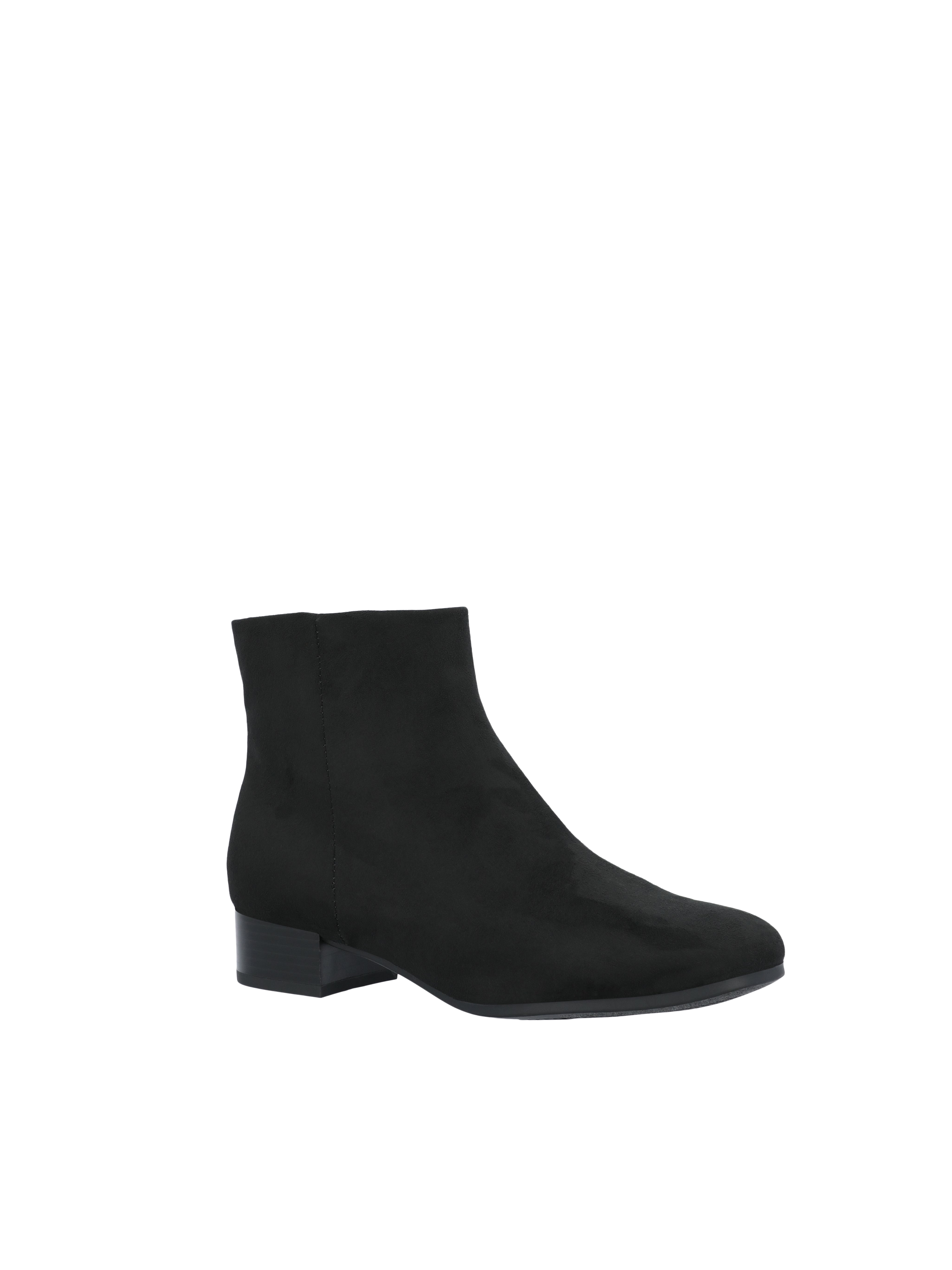 Women's Faux Suede Ankle Boots, Wide Width Available