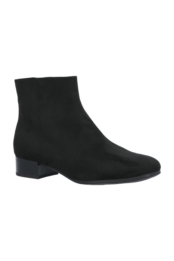 Women's Faux Suede Ankle Boots, Wide Width Available