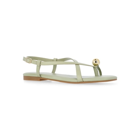 Women's Embellished Toe Ring Sandals
