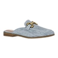 thumbnail image 1 of Time and Tru Women's Buckle Loafer Mules, 1 of 6