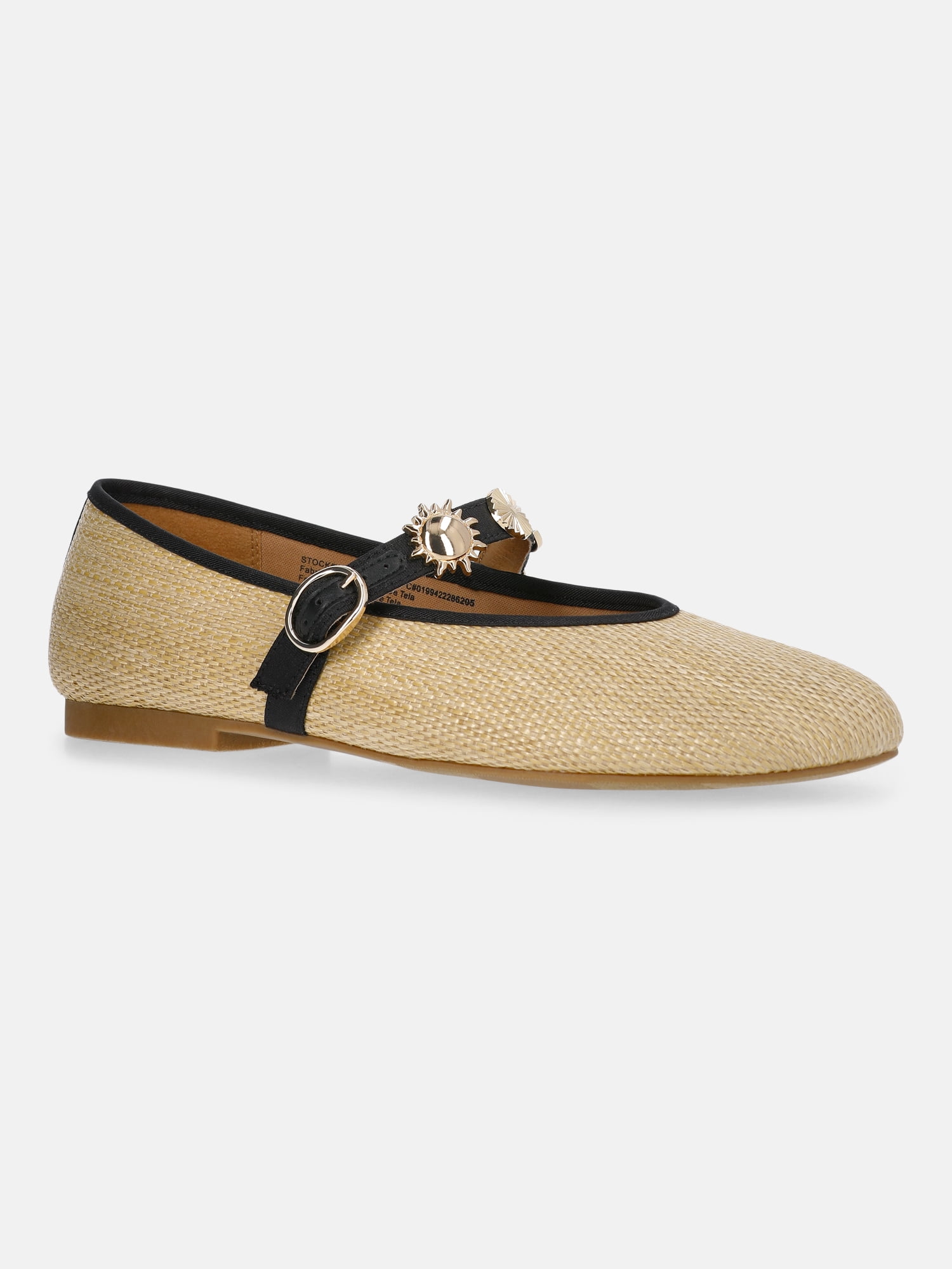 Time and Tru Women's Mary Jane Flats with Charm Strap
