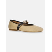 Women's Mary Jane Flats with Charm Strap