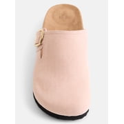 Time and Tru Women's Buckle Clogs