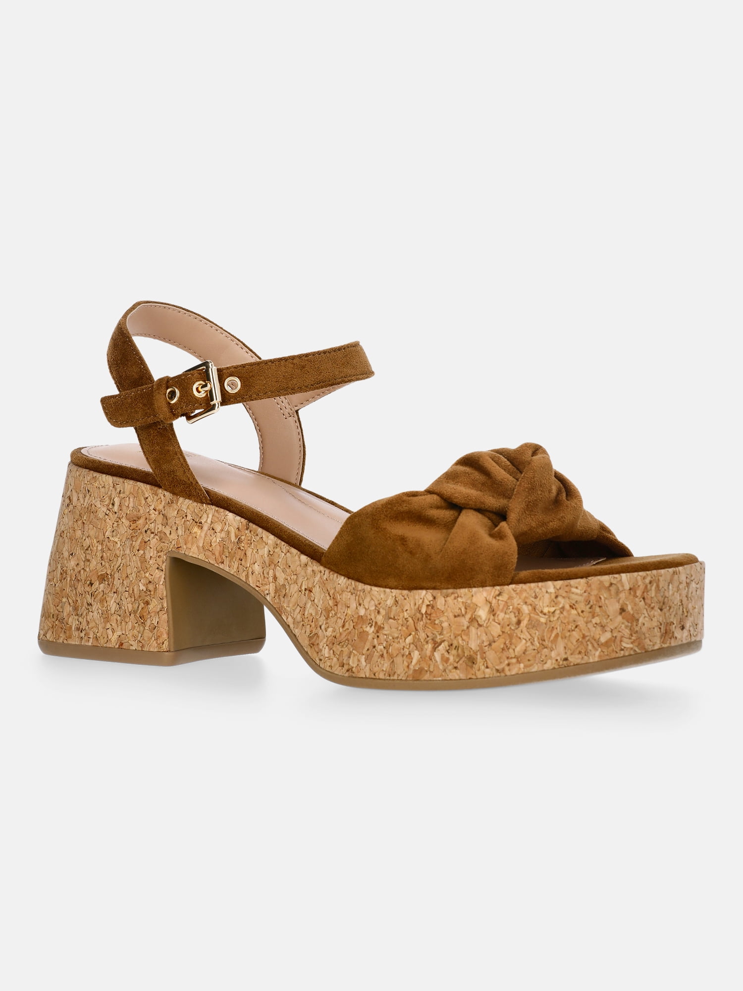 Time and Tru Women's Cork Knot Sandals