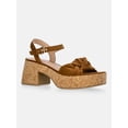 thumbnail image 1 of Time and Tru Women's Cork Knot Sandals, 1 of 6