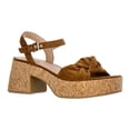 thumbnail image 1 of Time and Tru Women's Cork Knot Sandals, 1 of 6
