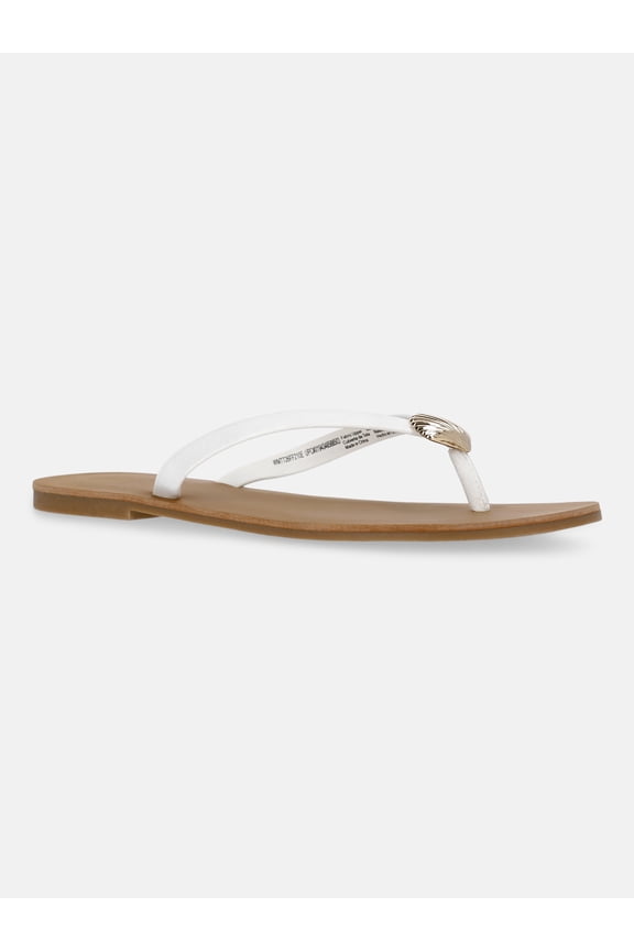 Women's Ornament Thong Sandals