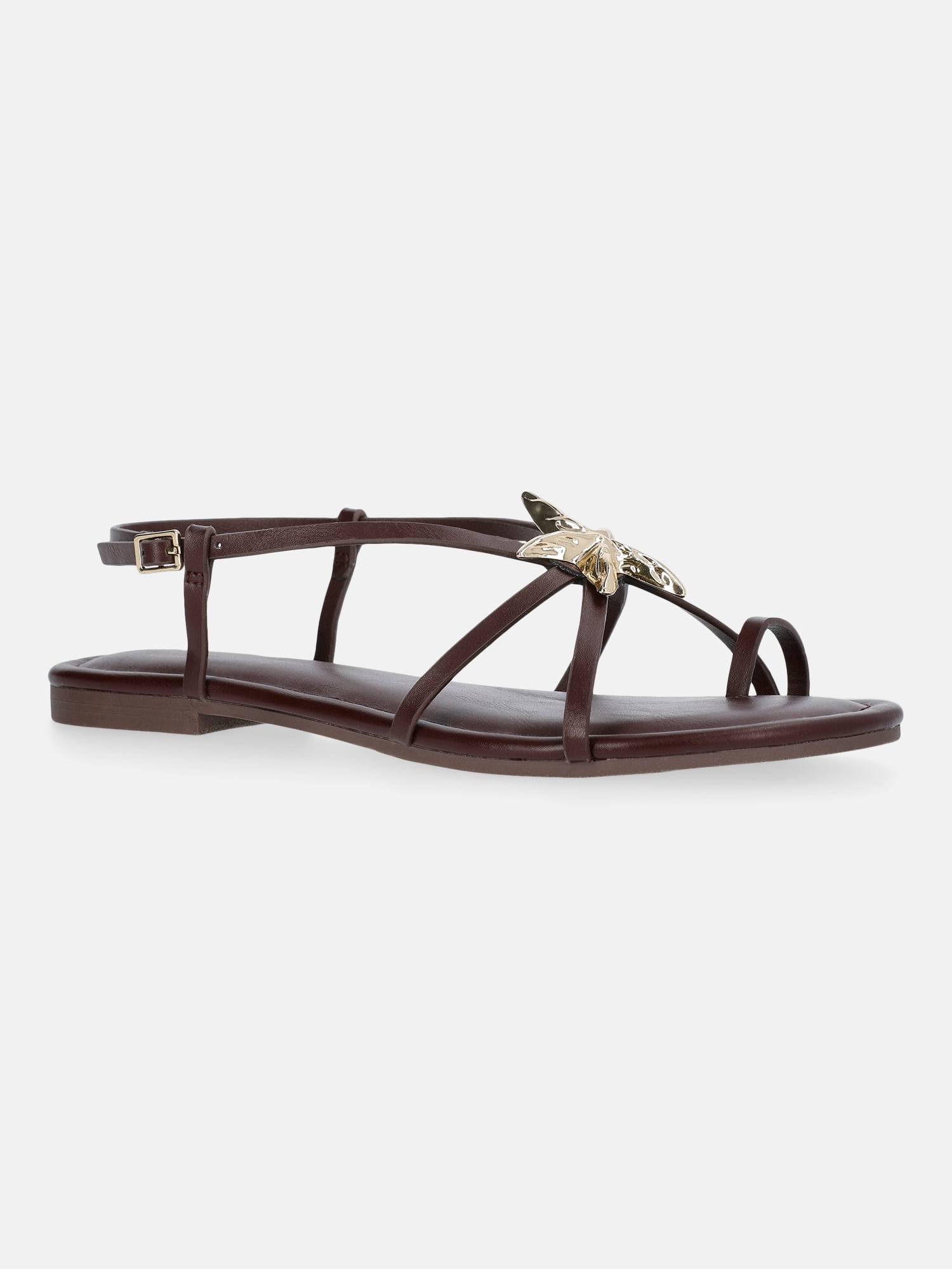 Time and Tru Women's Starfish Toe Loop Sandals