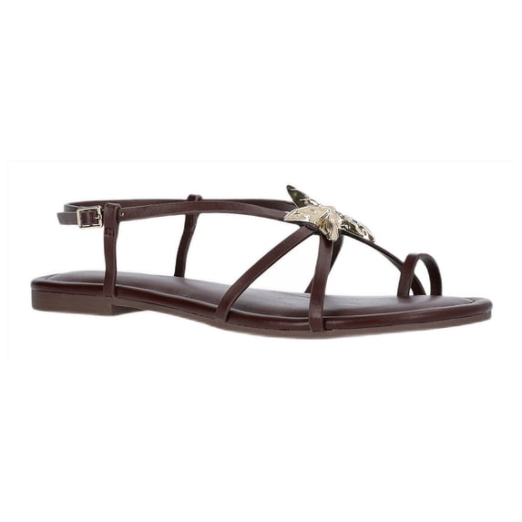 Time and Tru Women's Starfish Toe Loop Sandals