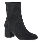 Time and Tru Women's Faux Suede Block Heel Boots