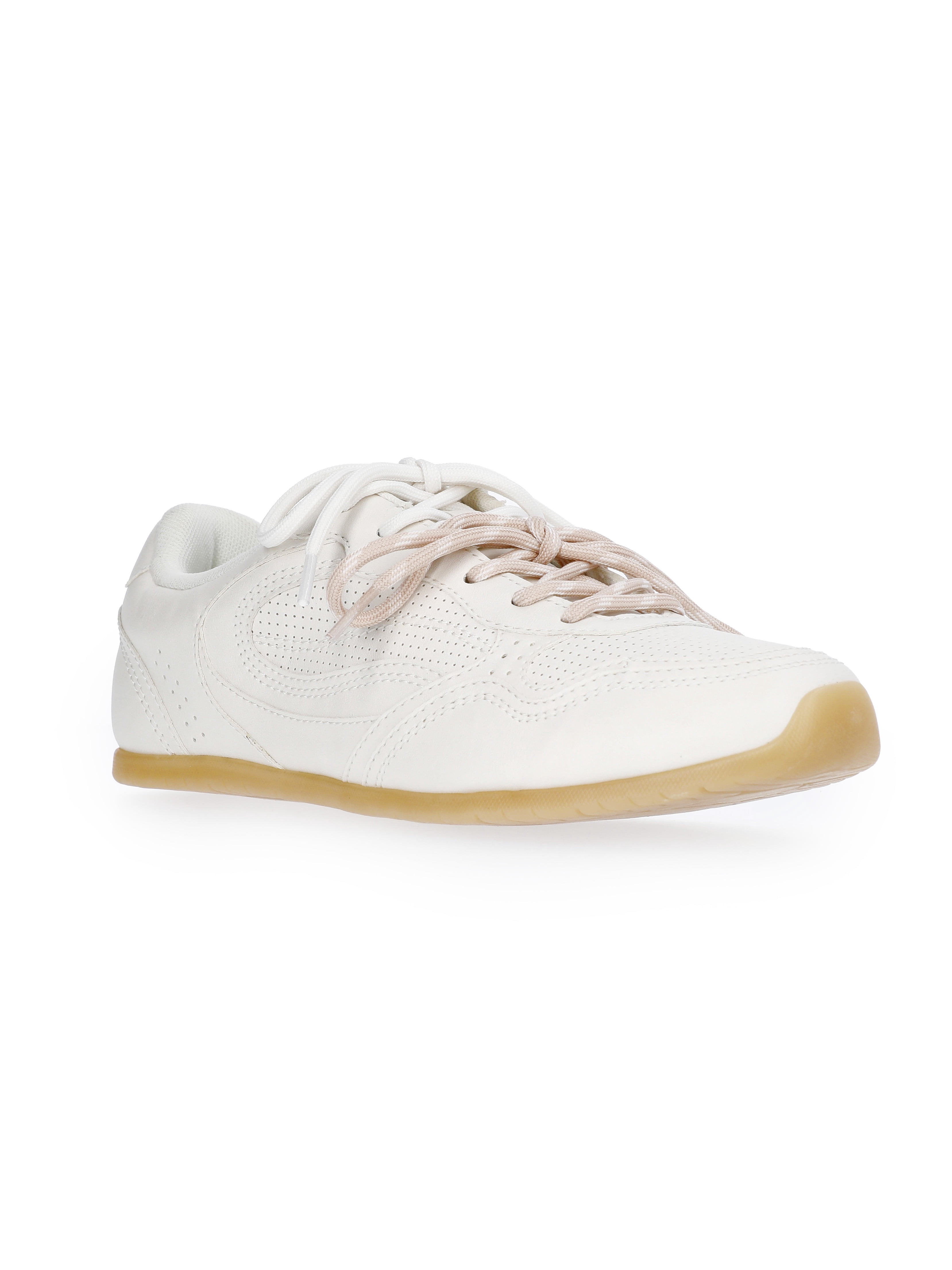 Time and Tru Women's Double Lace Sneakers