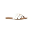 thumbnail image 1 of Time and Tru Women's Embellished Slide Sandals, 1 of 6