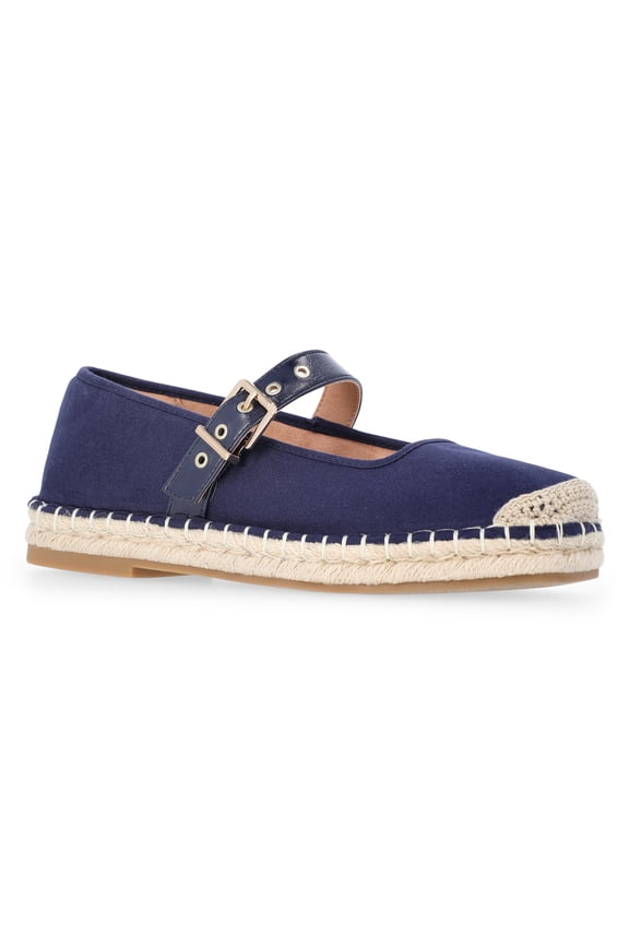 Women's Espadrille Mary Jane Flats