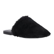 Time and Tru Women's Faux Fur Mules