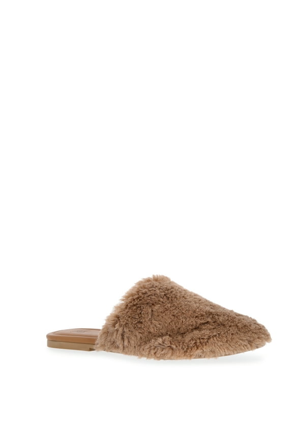Women's Faux Fur Mules