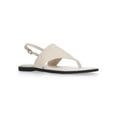 thumbnail image 1 of Time and Tru Women's Hooded Faux Leather Thong Sandals, 1 of 4