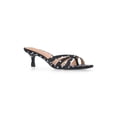 thumbnail image 1 of Time and Tru Women's Kitten Heel Mule Sandals, 1 of 6