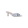thumbnail image 1 of Time and Tru Women's Kitten Heel Mule Sandals, 1 of 6